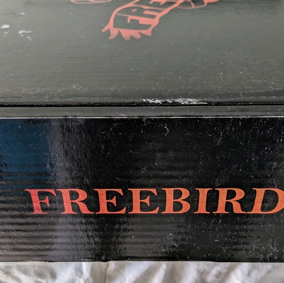 FREEBIRD BY STEVEN CROSBY STONE MOTO BIKER BOOTS SZ 11 US NIB - Picture 13 of 16